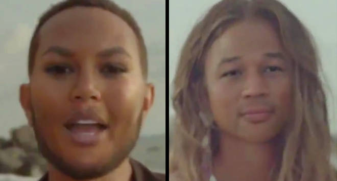 Chrissy Teigen y John Legends Reface App Exchange Faces