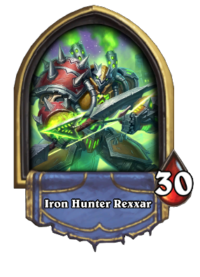 Imagen de la tarjeta Iron Hunter Rexxar