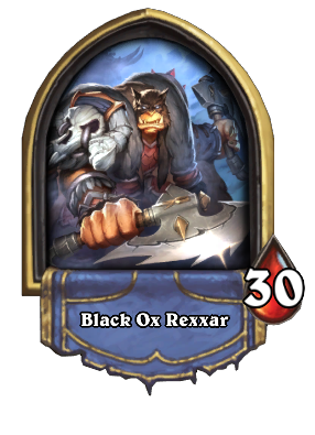 Imagen de la tarjeta Black Ox Rexxar