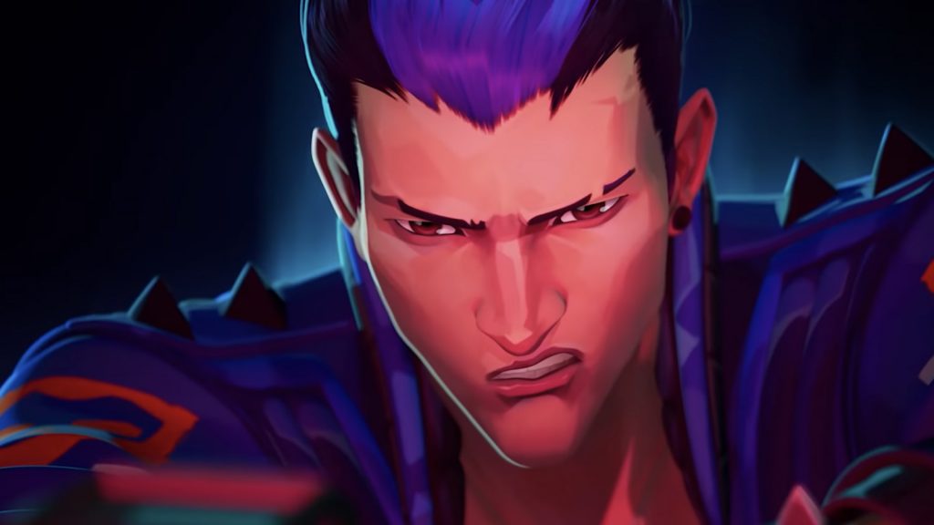 Yoru le hace una mueca a Valorant