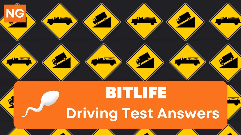 Todas las respuestas del examen de manejo de BitLife (sugerencias)