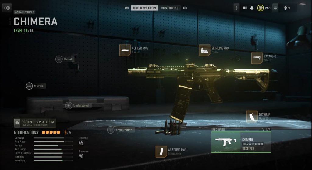 Modern Warfare 2 Mejor armamento de quimera